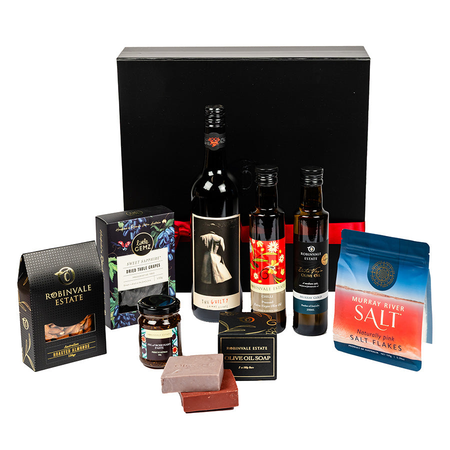 Gourmet Treats Hamper with Olive Oil Soap